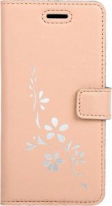 Surazo Wallet case - Pastel Brzoskwiniowy - Kwiaty Samsung Galaxy A40 1