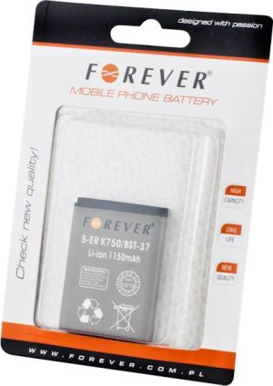 Bateria Forever Bateria Forever do Sony Ericsson K750i 1150 mAh Li-Ion HQ - T_0004781 1