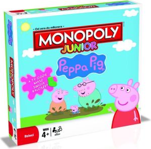 Hasbro Monopoly Junior Świnka Peppa 1
