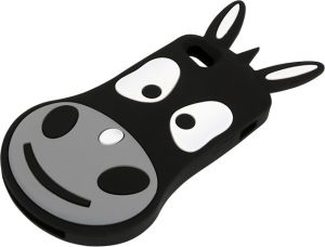GreenGo Nakładka Animal 3D Donkey do iPhone 6/6S czarna (GSM017231) 2