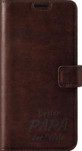 Surazo RFID Wallet case - Western Ciemny Brązowy - Bester Papa Sony Xperia 10 1