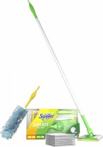 Mop Swiffer Mop 2in1 Kit + Wkłady 8 szt.+ Miotełka 1