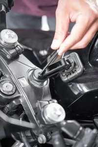 Peak Design Peak Design Mobile Motorcycle Mount Stem Mount - Uchwyt Motocyklowy Do Telefonu Na Główkę Ramy - Czarny 13