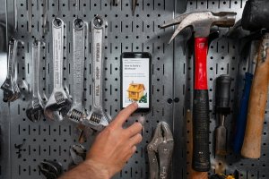 Peak Design Peak Design Mobile Wall Mount - Magnetyczny Uchwyt Ścienny Do Telefonu - Kość Słoniowa 12