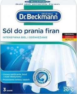 Dr. Beckmann DR. BECKMANN Sól do prania firan w saszetkach - 3 szt. 1
