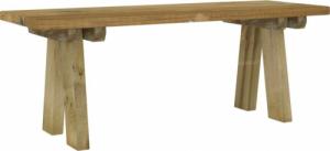 vidaXL vidaXL Ławka ogrodowa, 110 cm, impregnowane drewno sosnowe 2