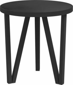 vidaXL vidaXL Stolik herbaciany, czarny, 35 cm, MDF 2