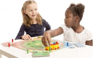 Tactic Gra planszowa Mały pociąg 4