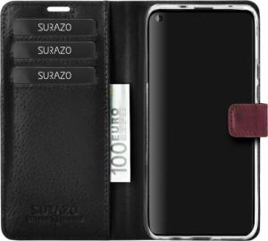Surazo Wallet case - Burgund - Dwie Łapy Czarne Samsung Galaxy M21 2
