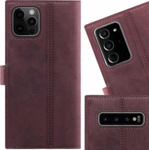 Surazo Wallet case - Burgund - Dwie Łapy Czarne Samsung Galaxy M21 4