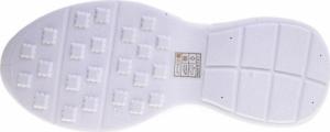 Sneakersy damskie z holograficznymi wstawkami Białe /C3-2 10685 W297/ 40 6