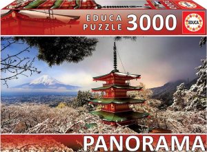 Mcg Puzzle panoramiczne 3000 el. Góra Fudżi, Japonia 1