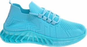 Wsuwane turkusowe buty sportowe /C1-2 11536 T394/ 38 4