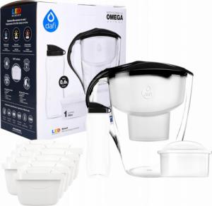 Dzbanek filtrujący Dafi Omega LED grafitowy + 10x wkład 2