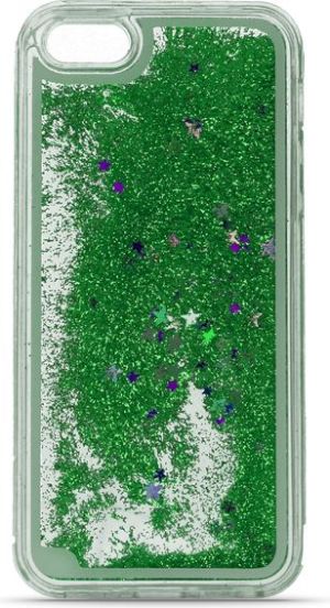 GreenGo Nakładka Liquid Glitter TPU do Samsung Galaxy A3 2016 A310 zielona (GSM018836) 1
