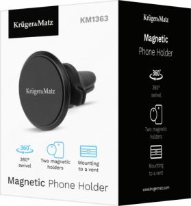 Kruger&Matz Uchwyt magnetyczny na telefon do samochodu Kruger&Matz 3