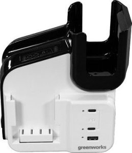 Odkurzacz pionowy Greenworks 24V odkurzacz domowy Greenworks GD24SVK4D zestaw ładowarka + aku 4Ah 9