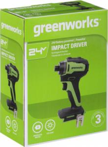 Greenworks 24V Zakrętarka udarowa GREENWORKS GD24D200 - 3803307 6