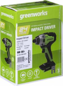 Greenworks Zakrętarka GD24ID3 24 V 8