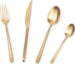 Barazzoni Zestaw sztućców 24 szt. SATIN GOLD / Barazzoni 1