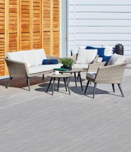 Jysk Stoliki ogrodowe VEBBESTRUP naturalny 7