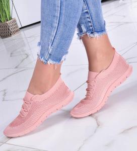 Wsuwane buty sportowe damskie Brudny Róż /E2-2 11407 W392/ 40 1
