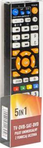 Pilot RTV Blow PILOT UNIWERSALNY SAMOUCZĄCY do TV DVD SAT DVB 5w1 4
