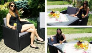 Corciano Zestaw Mebli Ogrodowych KING EUROHIT Garden 8 14