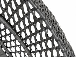 Corciano FOTEL WISZĄCY ROSAII DWUOSOBOWY KOSZ KOKON PREMIUM 5