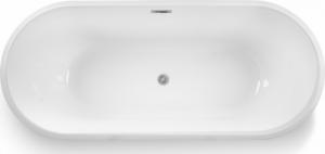 Wanna Corciano WANNA WOLNOSTOJĄCA Jupiter 170 x 74 +syfon Akryl 7