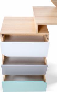 Corciano TOALETKA KOSMETYCZNA Z LUSTREM DREAM TABORET 7