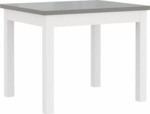 vidaXL vidaXL 3-cz. zestaw dziecięcy, stolik i krzesła, biało-szare, MDF 6