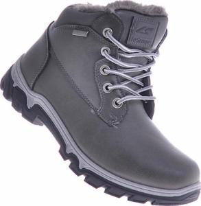 Buty trekkingowe męskie Pantofelek24 Uniwersalne buty zimowe unisex Szare /B6-3 10364 S629/ 36 2