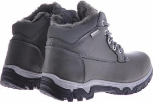 Buty trekkingowe męskie Pantofelek24 Uniwersalne buty zimowe unisex Szare /B6-3 10364 S629/ 36 3
