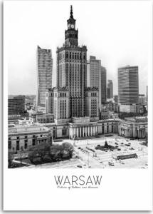 CaroGroup OBRAZ NA PŁÓTNIE Warszawa Pałac Kultury 70x100 1