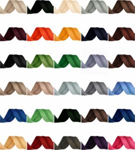 Kacperek Taśma suwakowa 5 zamek Spirala 10mb + 10s 92 kolory (Pomarańczowa) 47