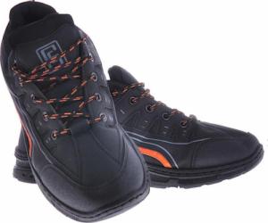 Buty trekkingowe męskie Sunlanse 10395 czarno-pomarańczowe r. 42 4