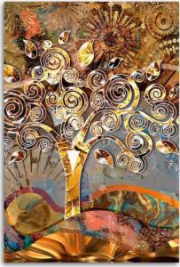CaroGroup OBRAZ NA ŚCIANĘ Gustav Klimt Drzewo Miłości 70x100 1