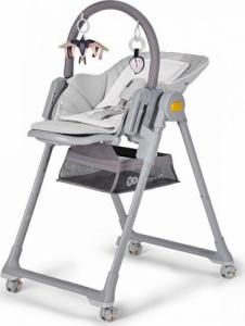 KinderKraft Kinderkraft krzeselko do karmienia LASTREE wood 8