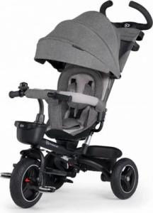 KinderKraft Kinderkraft Rowerek trójkolowy SPINSTEP platin grey 1