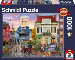 Schmidt Spiele Puzzle 1000 Miasto portowe 1