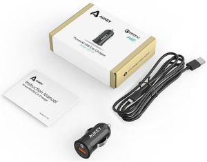 Ładowarka Aukey CC-T10 1x USB-A 3 A  (CC-T10) 5