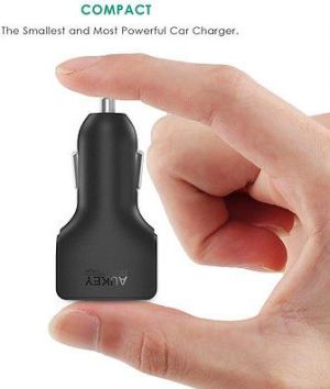 Ładowarka Aukey CC-S3 2x USB-A 4.8 A  (CC-S3) 3