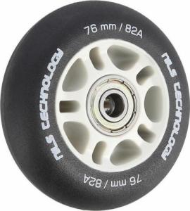 Nils Extreme PU 76x24 82A CZARNE MATOWE (4 szt.) + ABEC-9 (8 szt.) ZESTAW NILS EXTREME 3