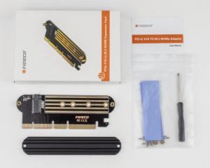 Kontroler Fideco PCIe 4.0 x16 - M.2 NVMe (NV1P) 9