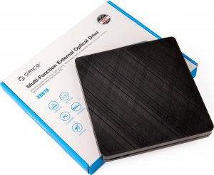 Napęd Orico nagrywarka DVD/CD + Hub USB 3.1, czytnik kart SD/microSD (XD010-BK-BP) 2