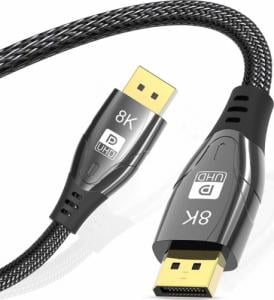 Kabel Reagle DisplayPort - DisplayPort 1m grafitowy 1