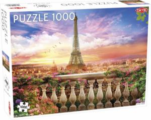 Tactic Games PUZZLE 1000 AROUND THE WORLD EIFFEL TOWER PARIS 1