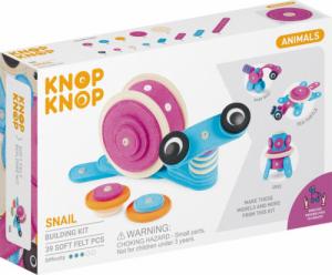 KNOP KNOP ZESTAW DO BUDOWANIA Z FILCU SNAIL 39 KLOCKÓW 105 1