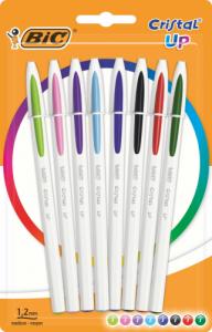 Bic DŁUGOPIS BIC CRISTAL UP AST+FUN 8 KOLORÓW BLISTER 1